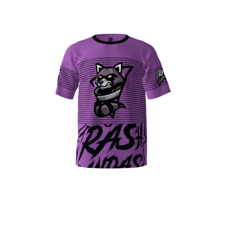 Trash Pandas Purple Softball Jersey