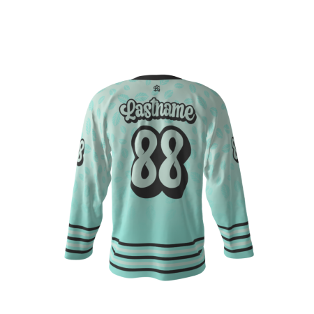 Mint Hockey Jersey Back