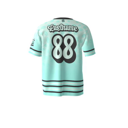 Mint Softball Jersey Back