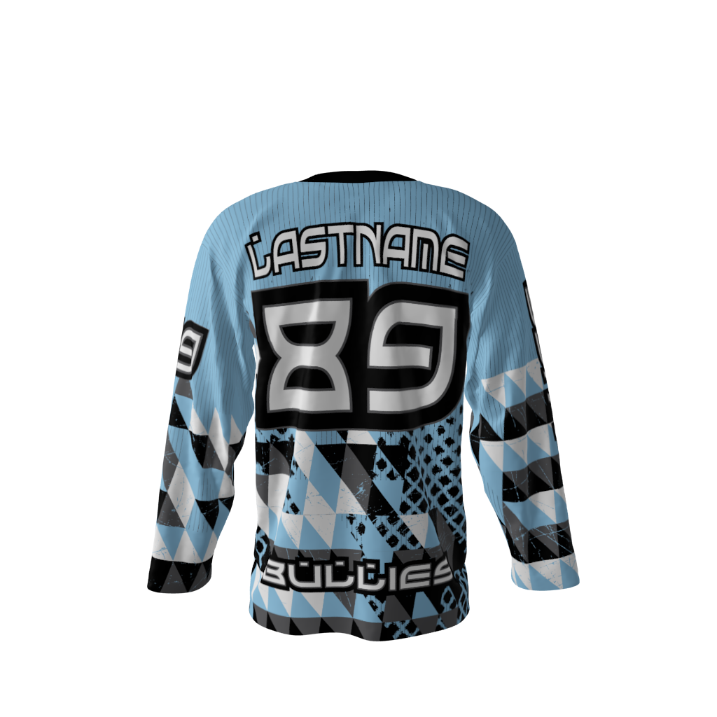 Bullies Blue Hockey Jersey - Image 3
