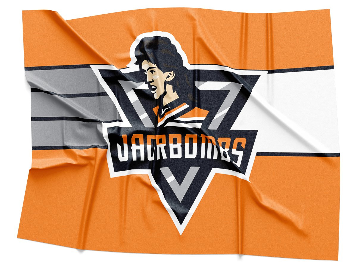 Jagr Bombs Logo Rendering