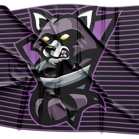 Trash Pandas Logo Rendering