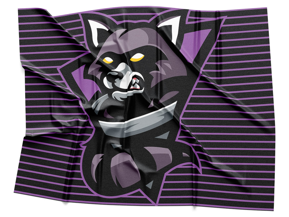 Trash Pandas Logo Rendering