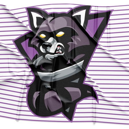 Trash Pandas Logo Rendering