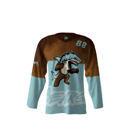 Bearsharks Hockey Jersey Front