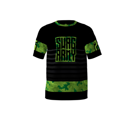 Swag Army Softball Jersey Front