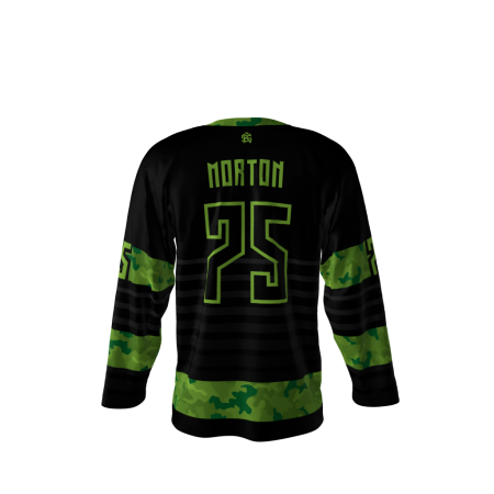 Swag Army Hockey Jersey Back