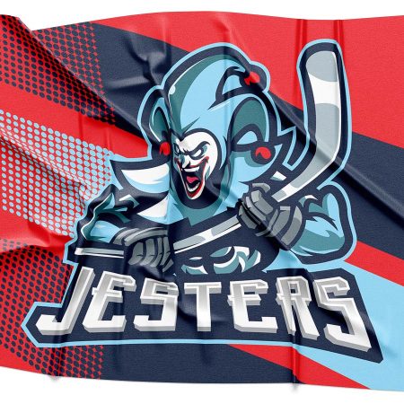 Jesters Red Logo Rendering