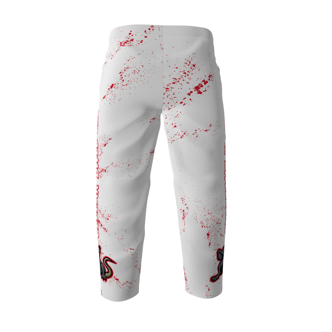 Cellar Dwellers White Inline Hockey Pants - Image 4