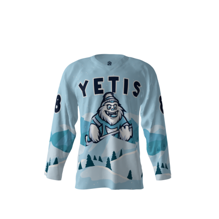 Yetis Blue Hockey Jersey