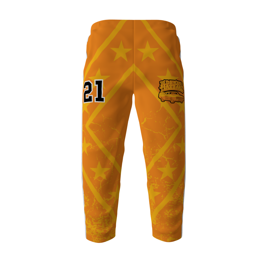 Dekes Of Hazard Orange Inline Hockey Pants - Image 3