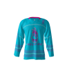 Hellfire Blue Hockey Jersey Front