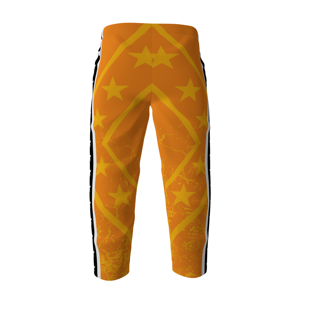 Dekes Of Hazard Orange Inline Hockey Pants - Image 4