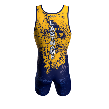 Alternative view of West Virginia Wrestling Singlet