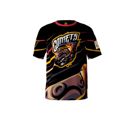 Comets Black Softball Jersey