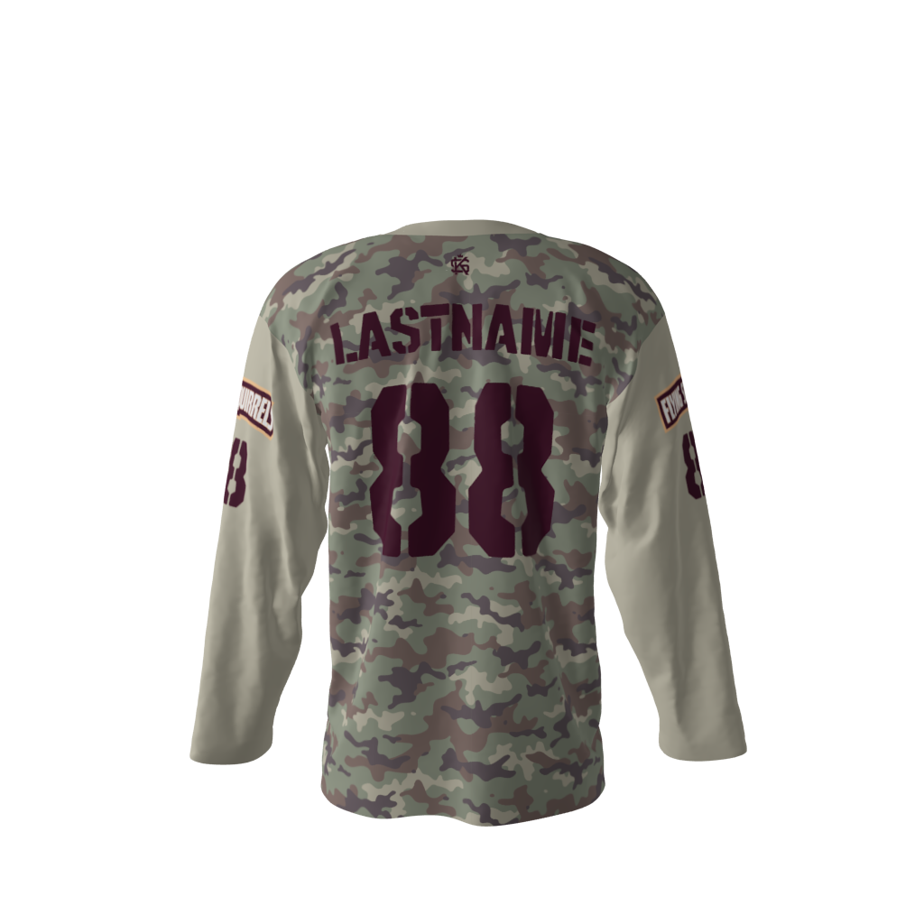 Flying Squirrels Hockey Jersey - Image 3