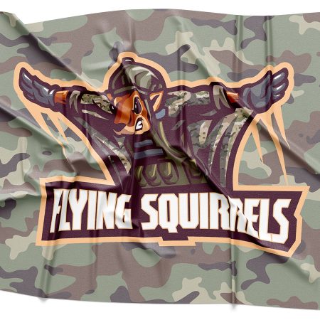 Flying Squirrels Logo Rendering
