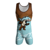 Bearshark Wrestling Singlet