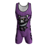 Trash Panda Purple Wrestling Singlet