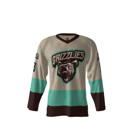 Grizzlies Hockey Jersey Front