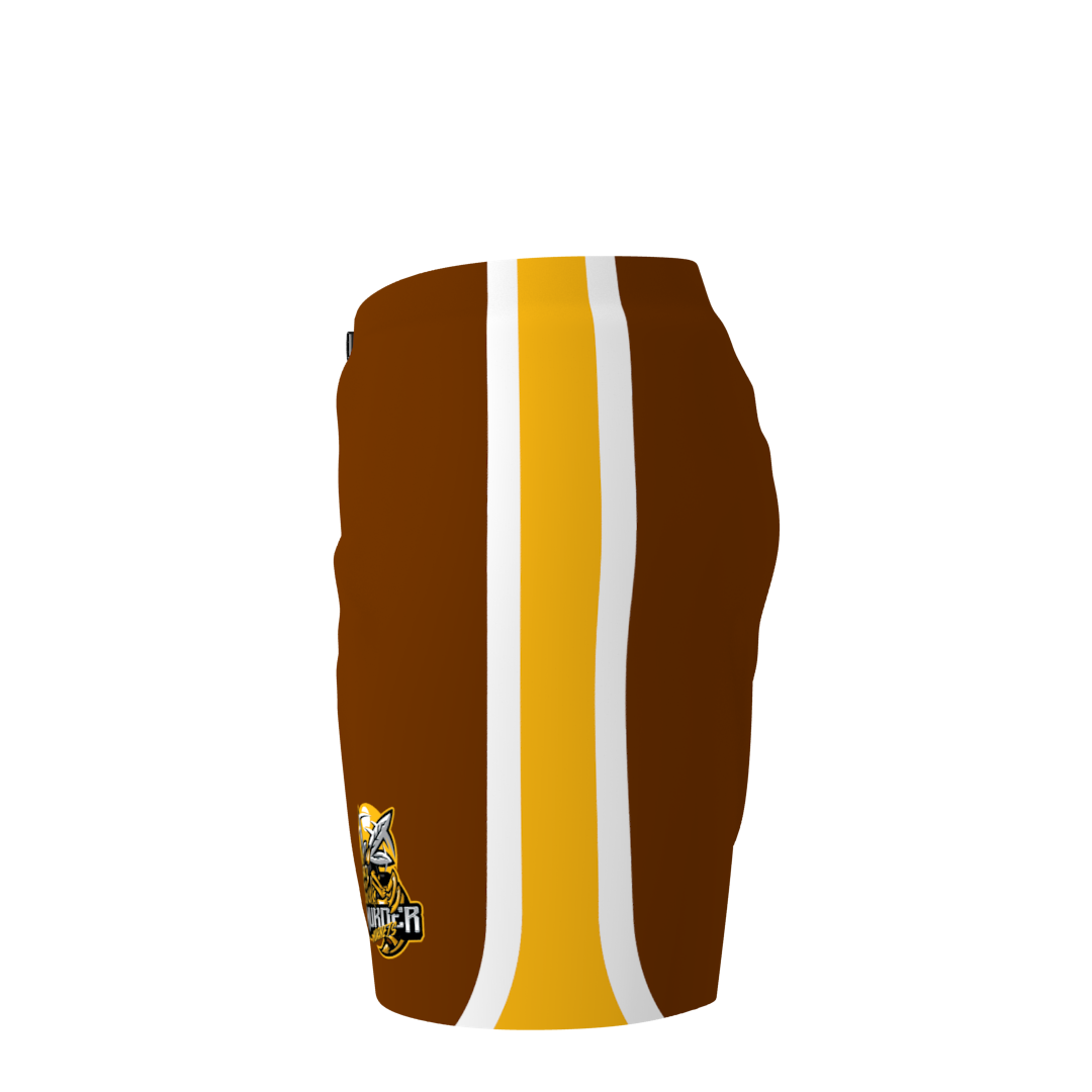 Murder Hornets Brown Ice Hockey Pant Shell - Image 2