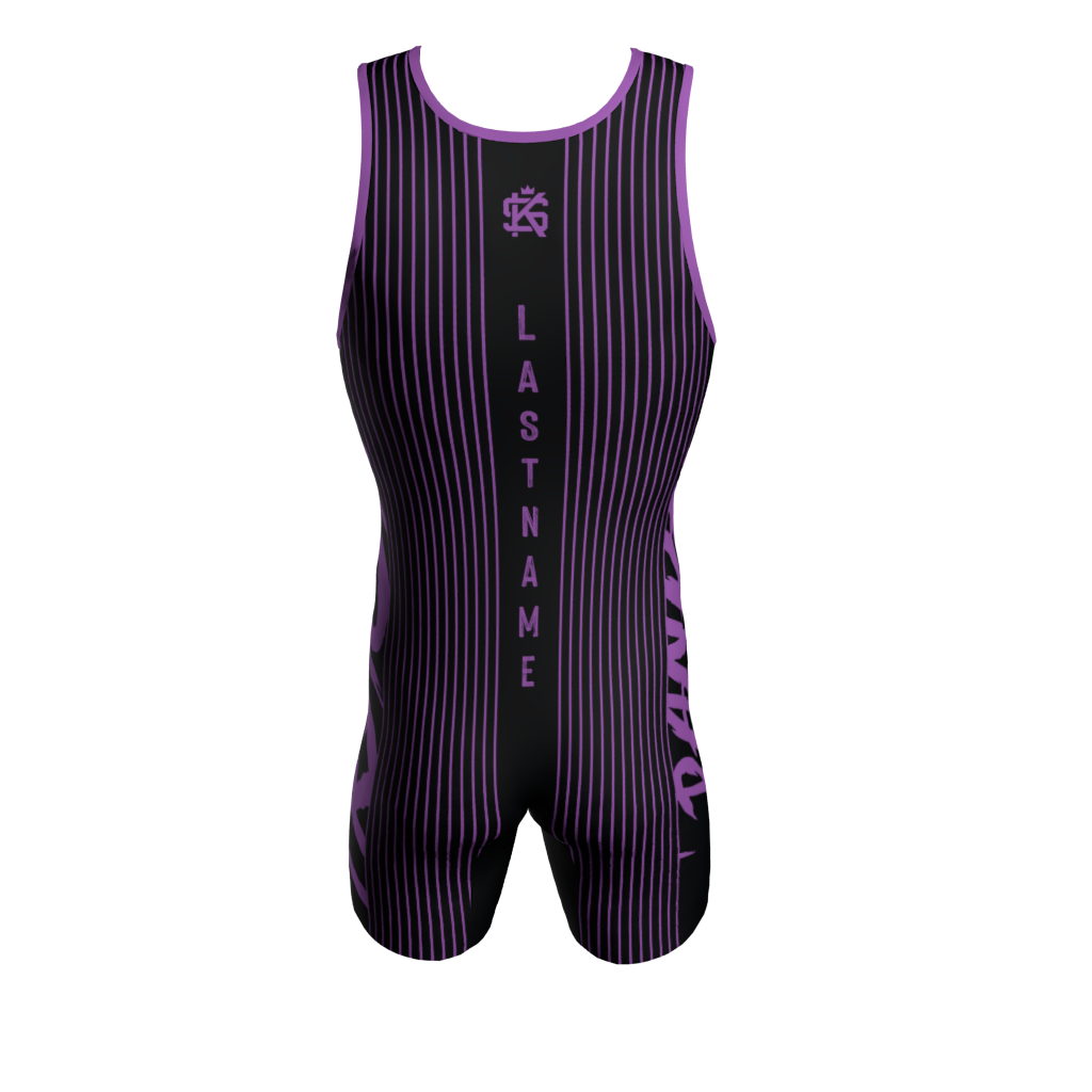 Trash Panda Black Wrestling Singlet - Image 3