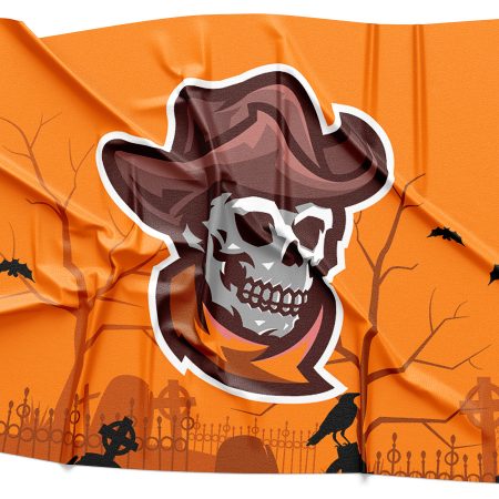 Outlaws Halloween Logo Rendering