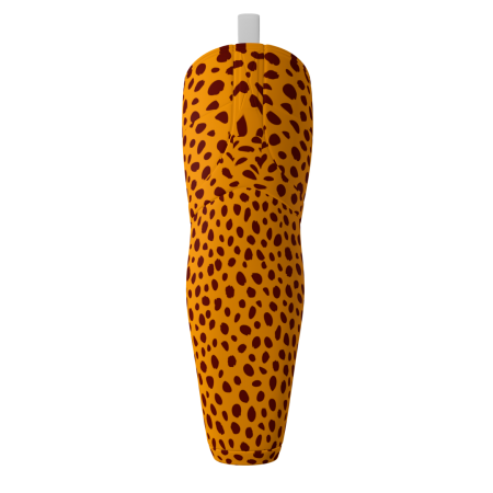 Flaming Hot Cheetahs Ice Hockey Socks Front