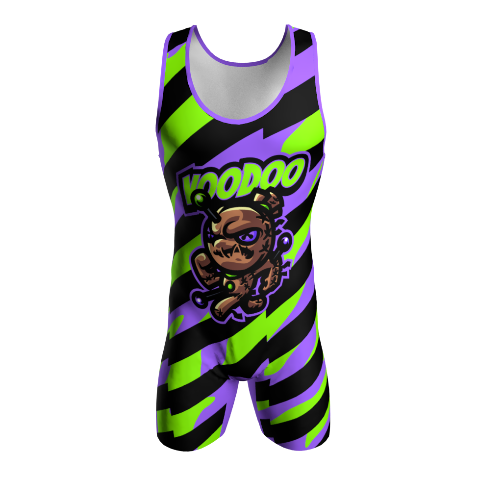 Voodoo Wrestling Singlet Front