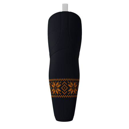 Outlaws Holiday Ice Hockey Socks Front