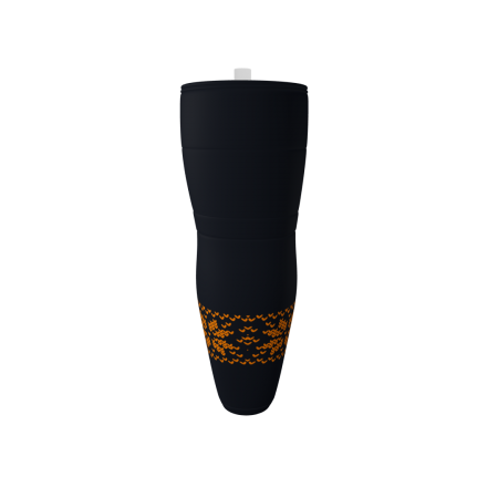 Outlaws Holiday Ice Hockey Socks Back