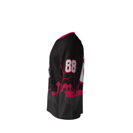 Fun Ghouls Black Hockey Jersey