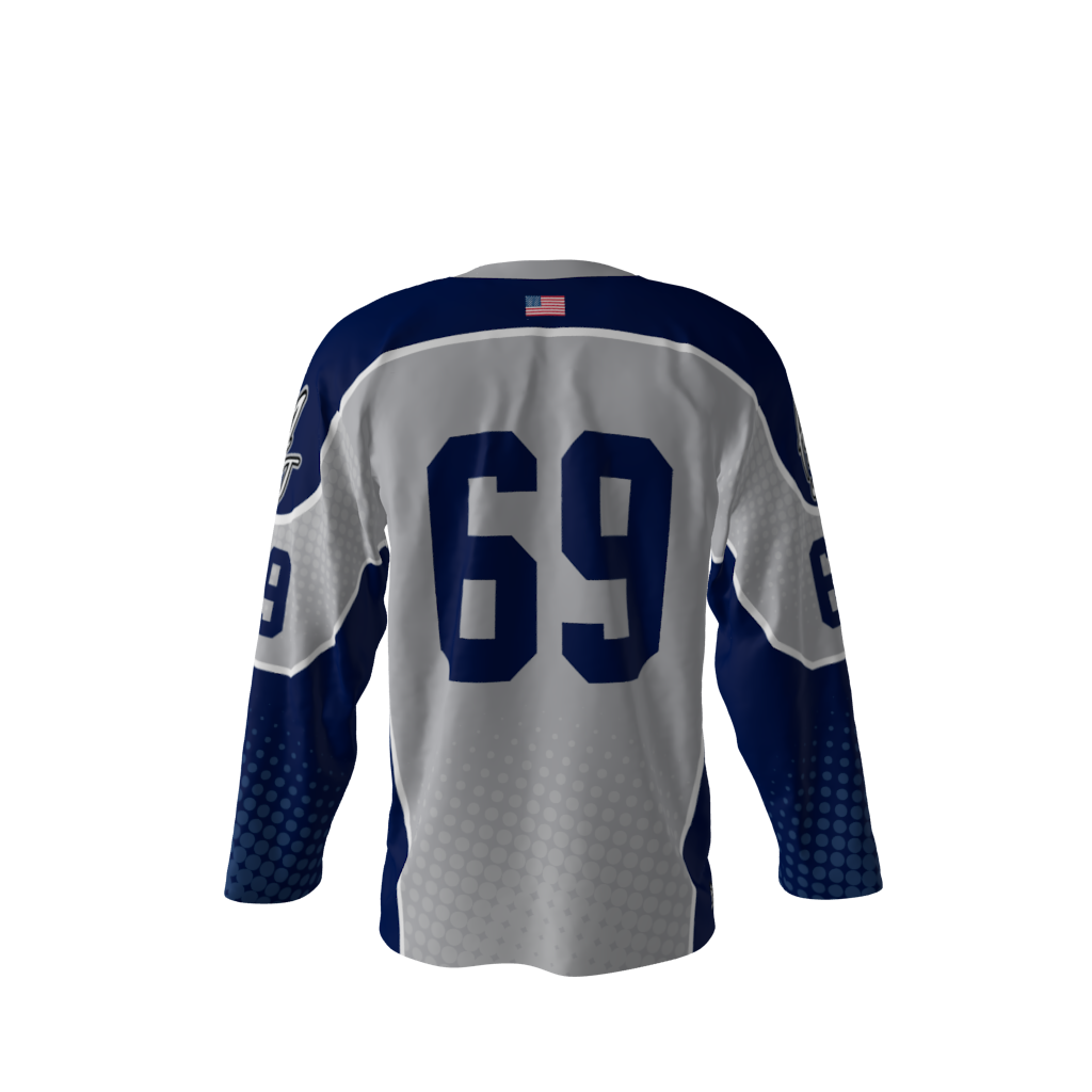 Average Joes Gray Hockey Jersey - Image 3