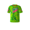 Front view of a custom dye sublimated Nitro Zone softball jersey
