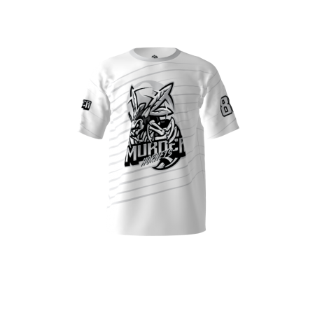 Murder Hornets Grayscale Softball Jersey