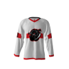 Front view of a custom dye sublimated Reapers hockey jersey