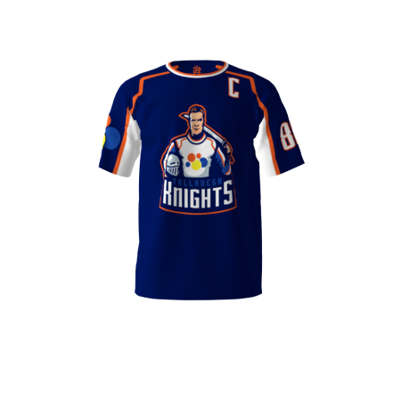 Talladega Knights Blue Softball Jersey