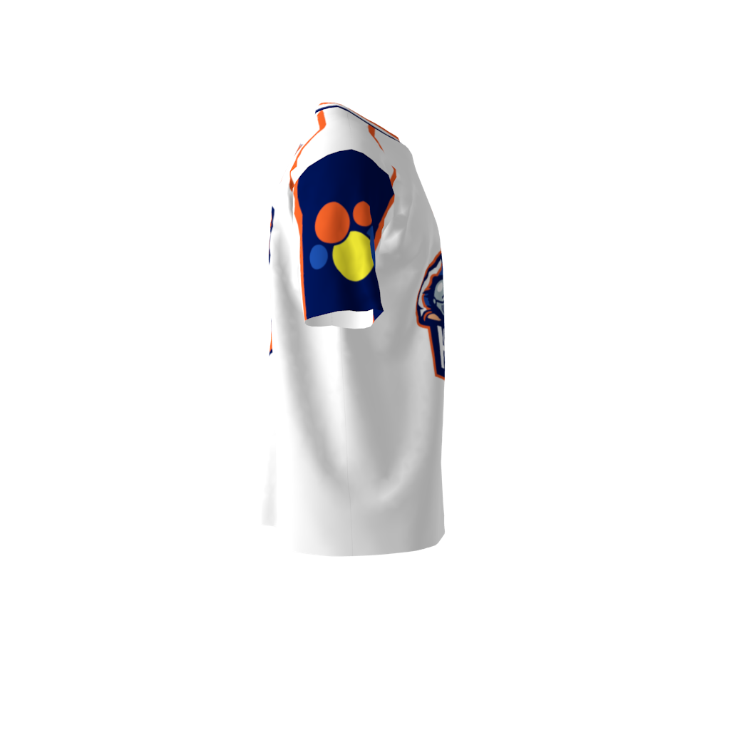 Talladega Knights White Softball Jersey - Image 4