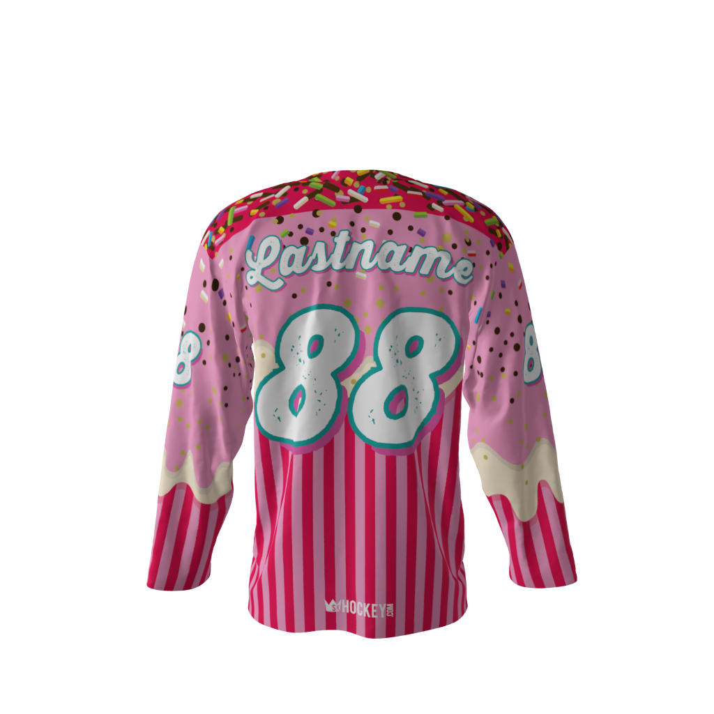 Cake Eaters Strawberry Hockey Jersey - Image 3