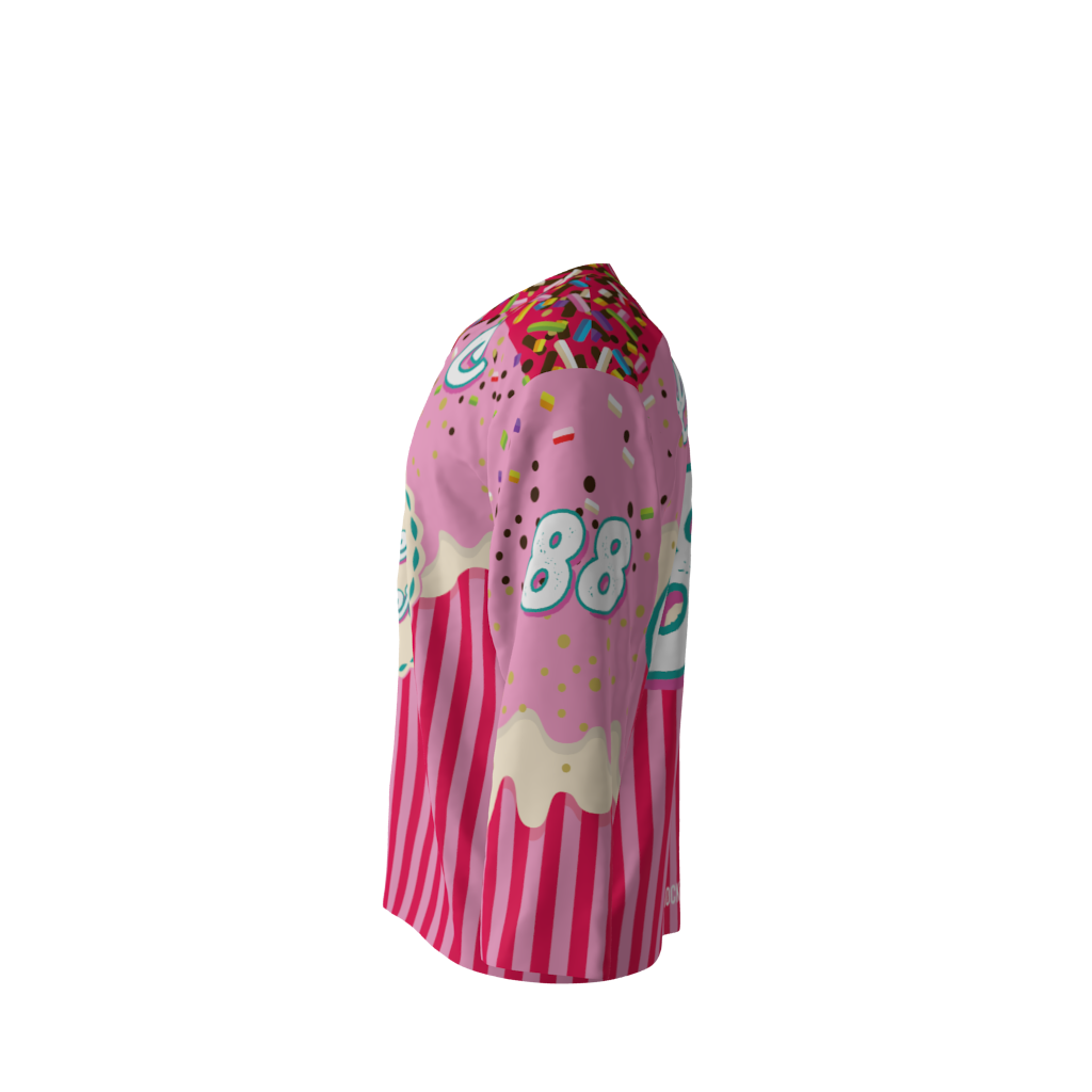 Cake Eaters Strawberry Hockey Jersey - Image 2