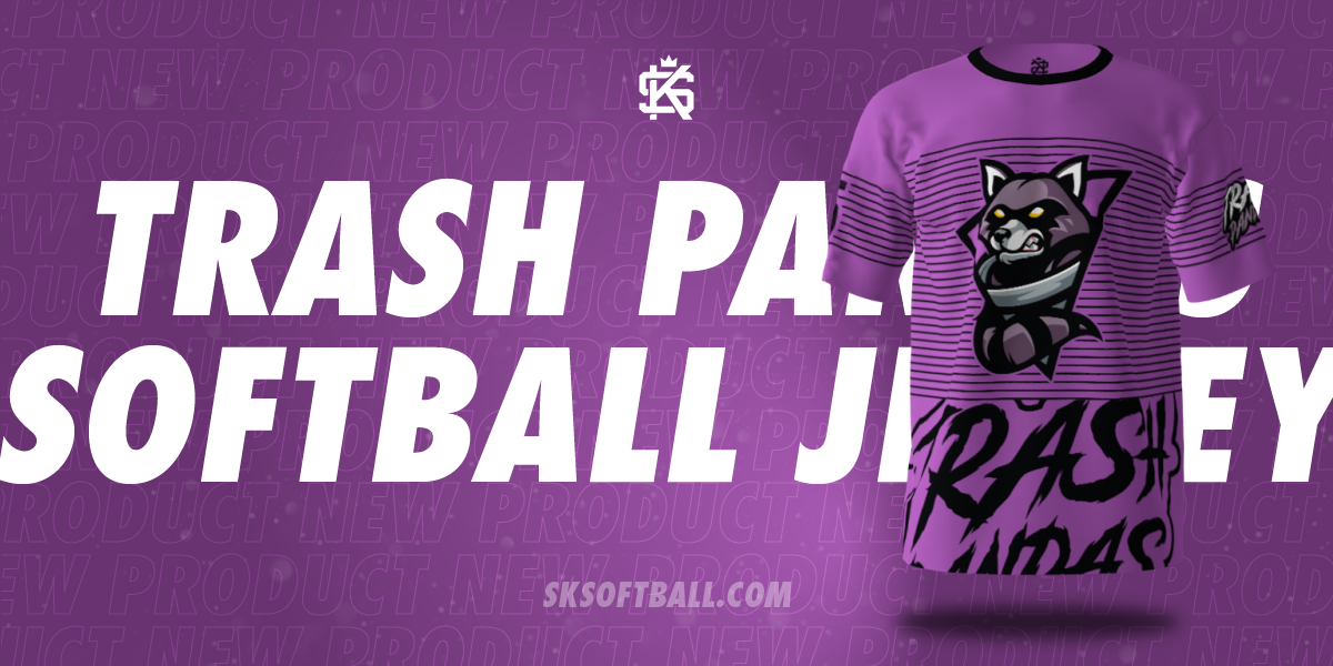 Trash Pandas Softball Jersey Announcement Graphic