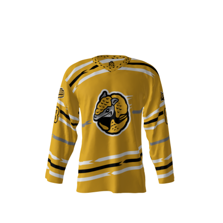 Armadillos Gold Hockey Jersey