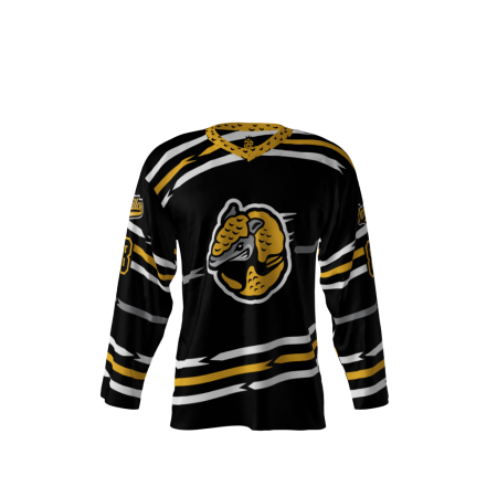 Armadillos Black Hockey Jersey