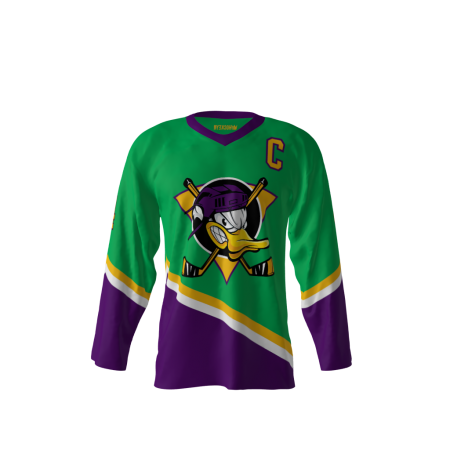 Ducks Green Hockey Jersey
