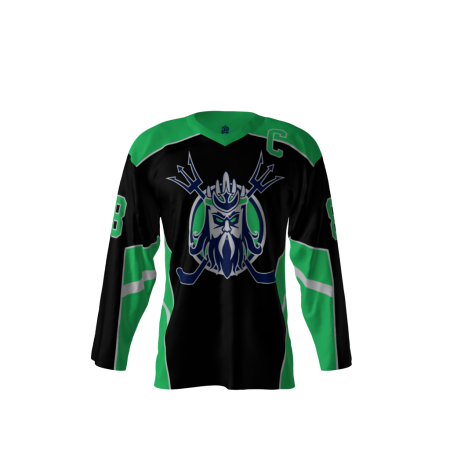 Poseidon Black Hockey Jersey