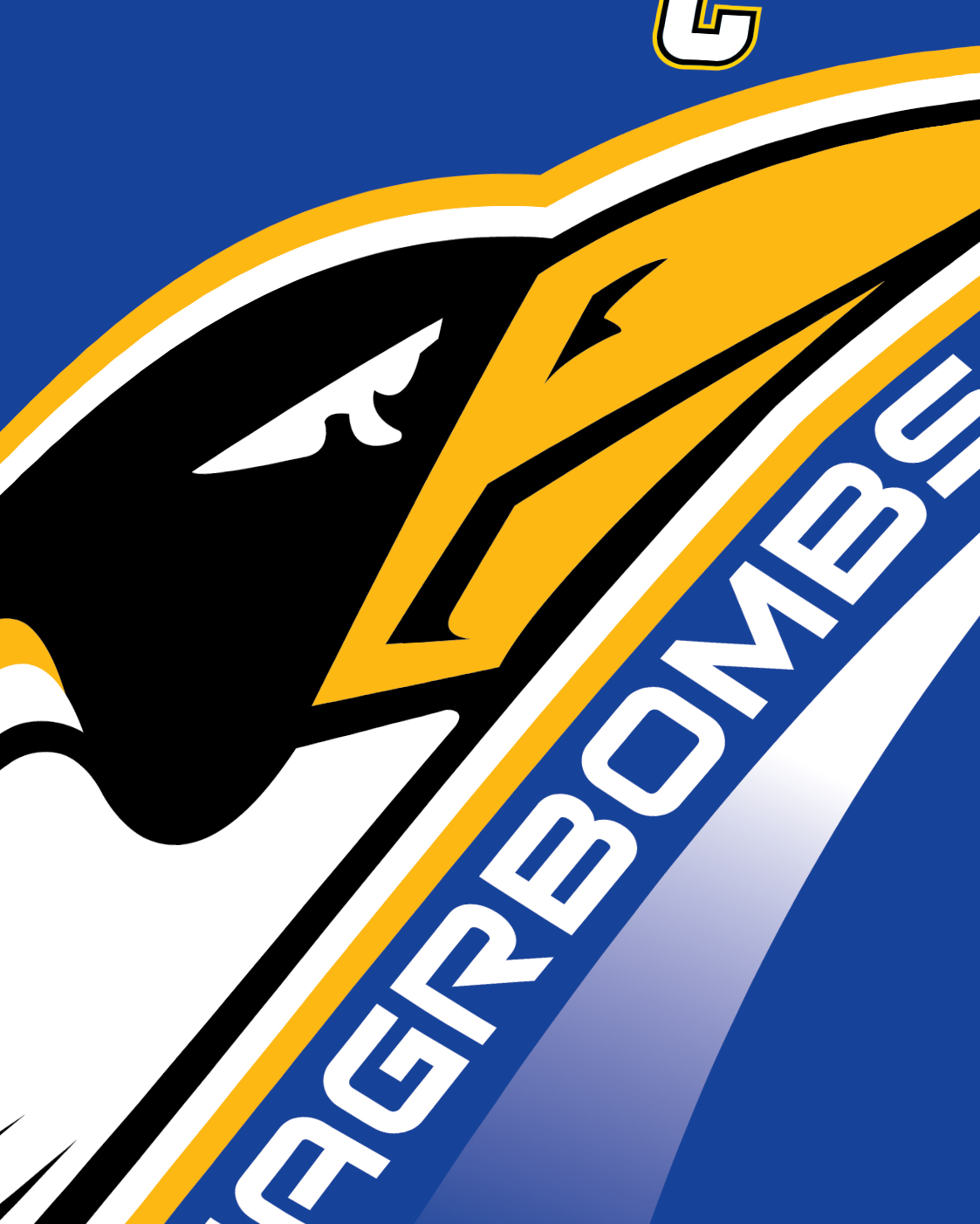 Jagr Bombs Retro Blue Hockey Jersey - Image 3