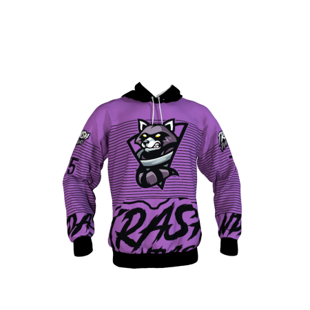 Trash Pandas Purple Hoodie