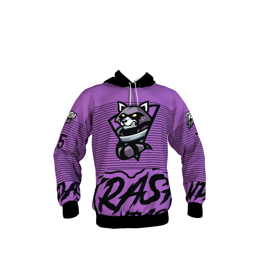 Trash Pandas Purple Hoodie