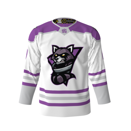 Trash Pandas White Alt Hockey Jersey