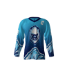 Front view of a custom dye sublimated Yetis Snow hockey jersey
